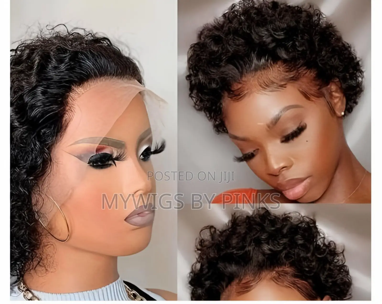 Short Curly Pixie