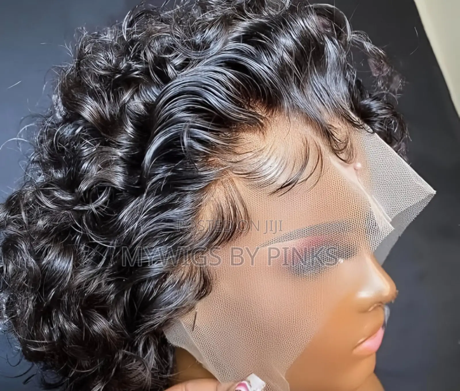 Short Curly Pixie