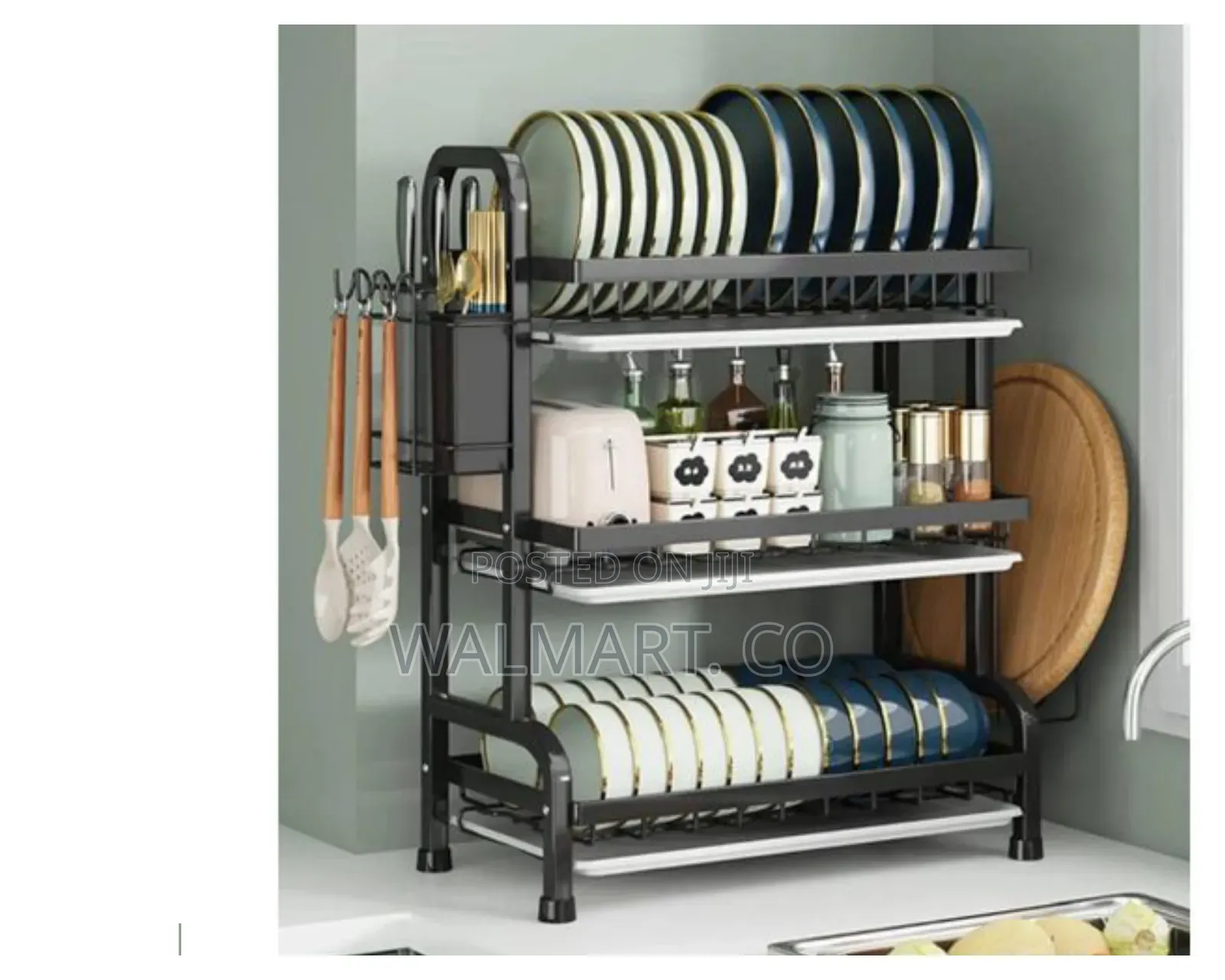 3 Tier Dish Drying Rack-Stainless Steel