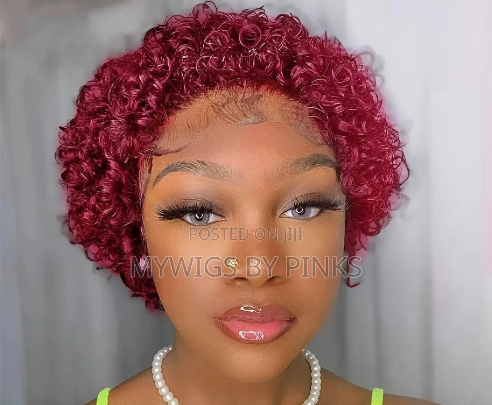 Short Curly Pixie
