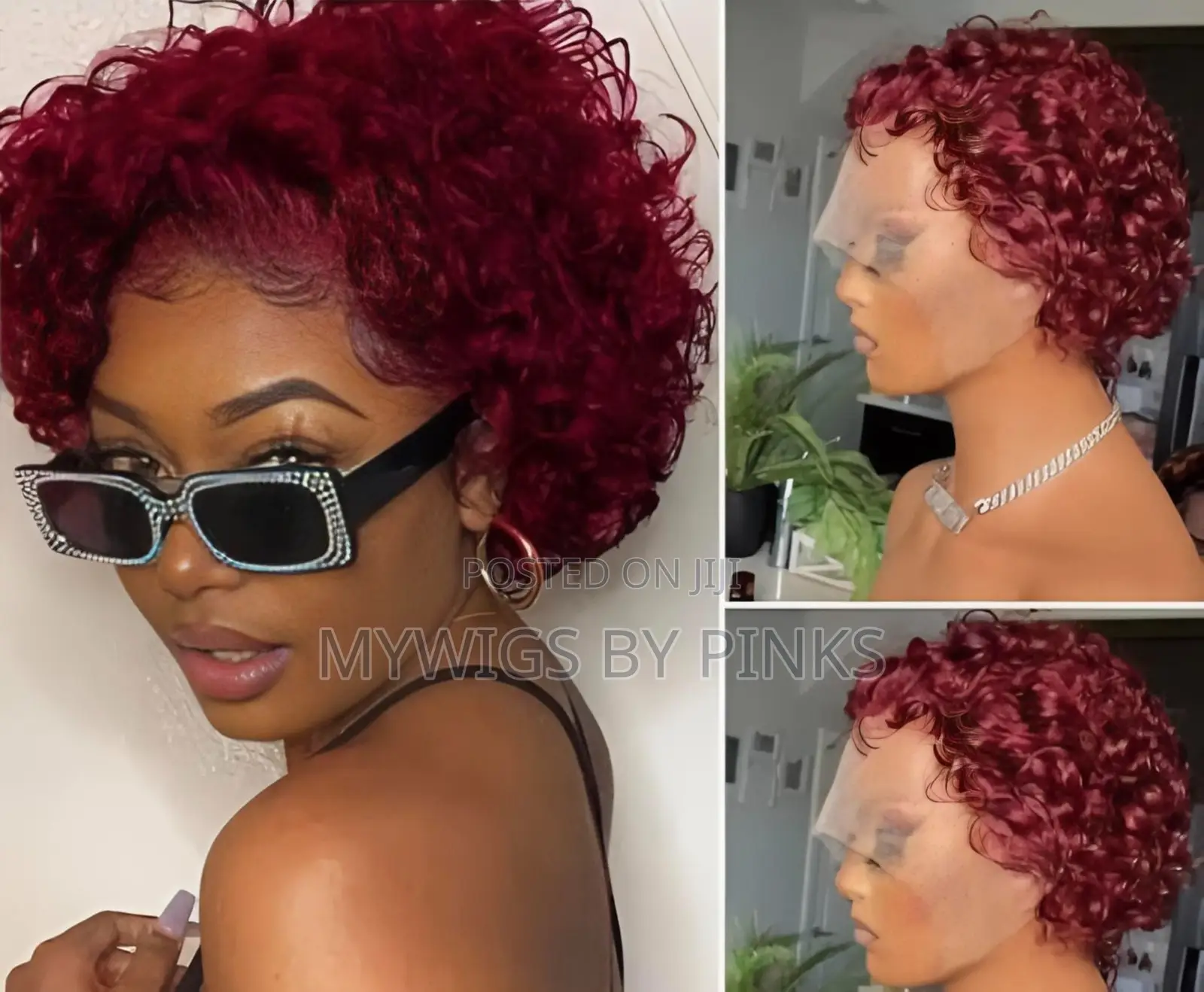 Short Curly Pixie