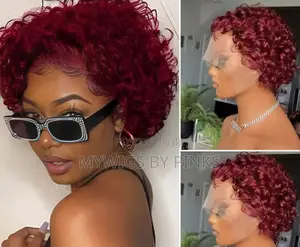 Short Curly Pixie