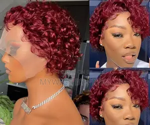 Short Curly Pixie