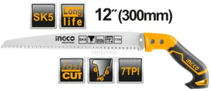 An Ingco 300mm (12") Pruning Saw (Model Hps3008).