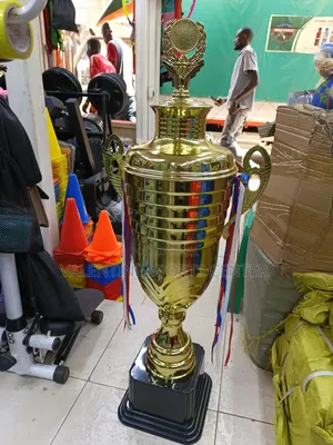 Lone Big Size Trophy Gold Original Material