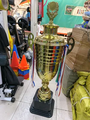 Lone Big Size Trophy Gold Original Material