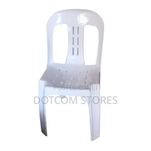 Nice Easy Plastic Chair - White