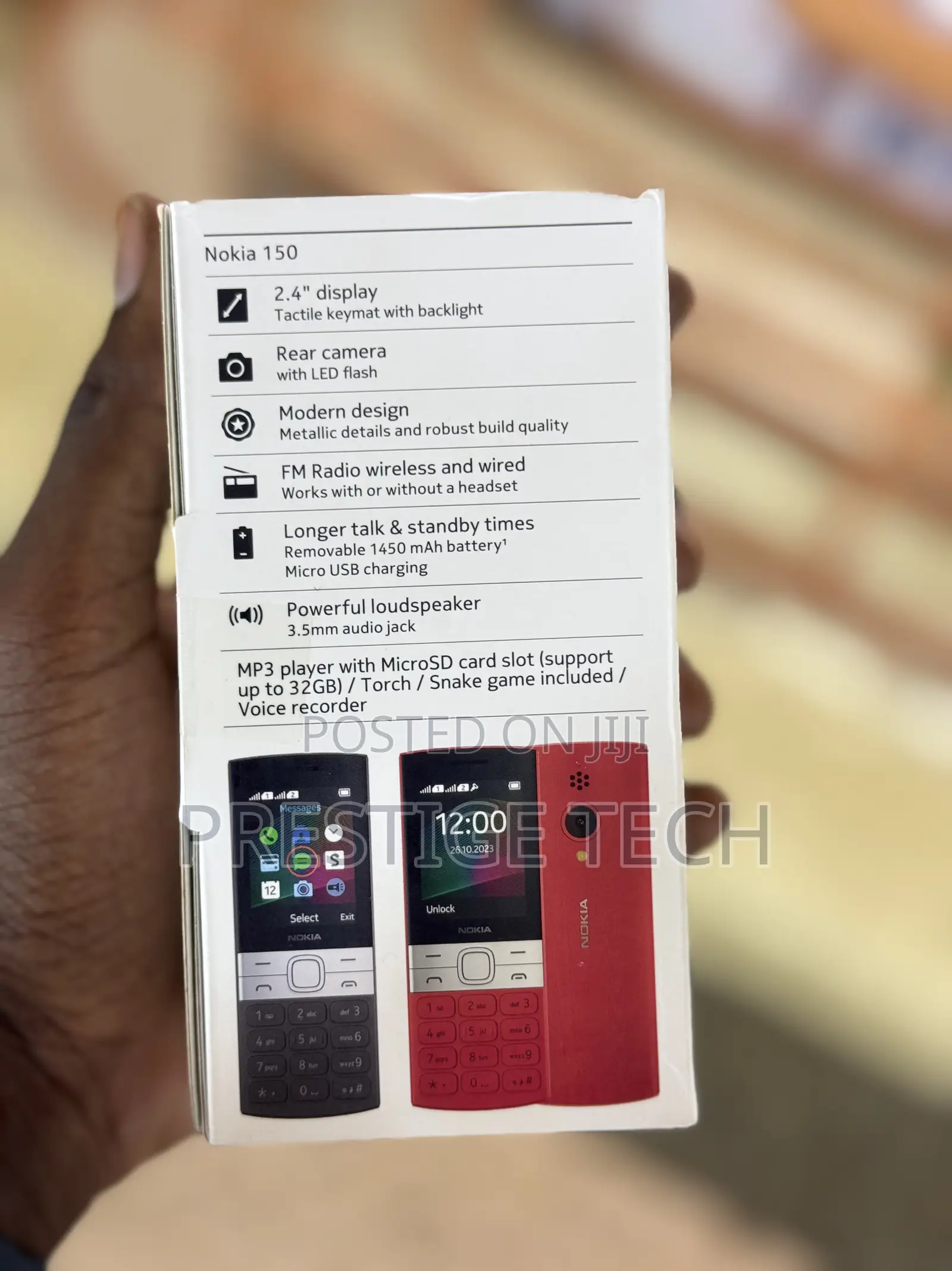New Nokia 150 Black