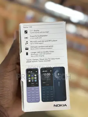 New Nokia 130 Black