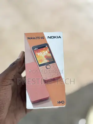 New Nokia 215 4G Black