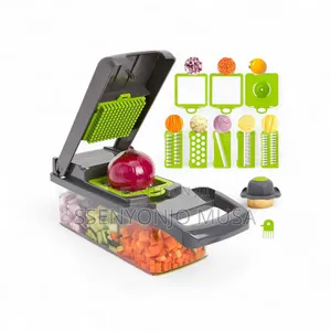 12-in-1 Vegetable Cutter Chopper |Multi-color Kitchen Tool