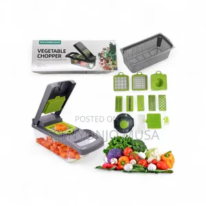 12-in-1 Vegetable Cutter Chopper |Multi-color Kitchen Tool