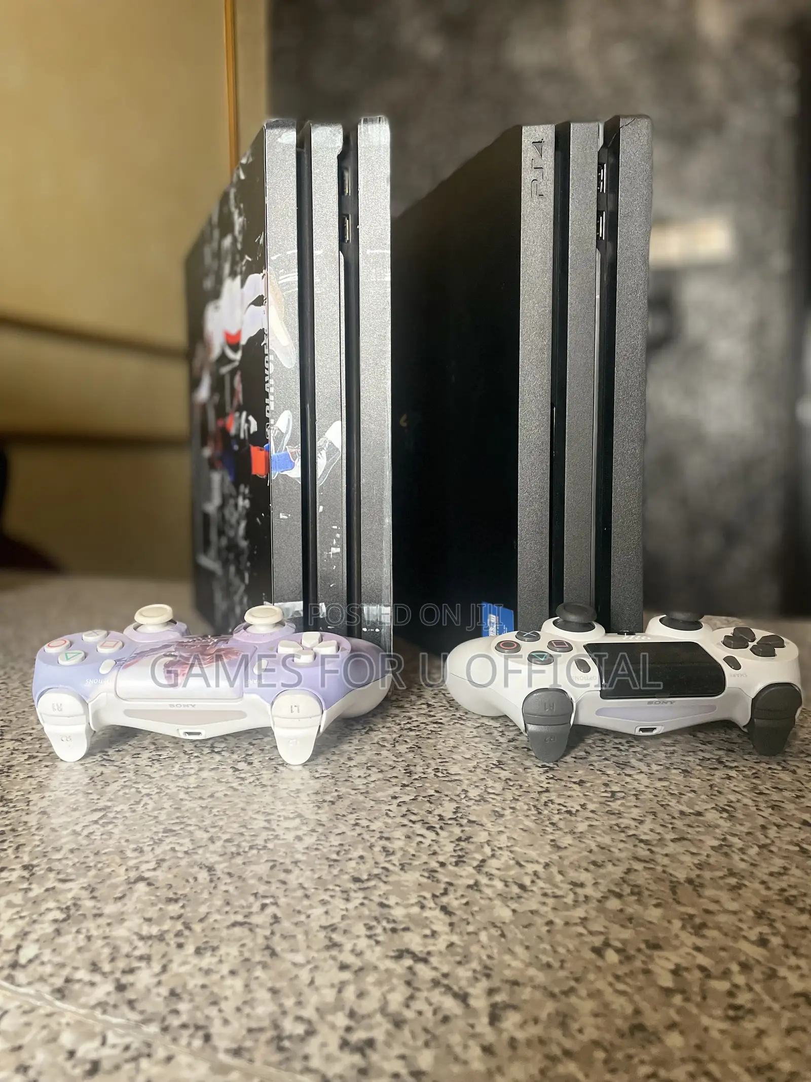 Ps4 Pro Console 1 Pad Uk Used 19 Games