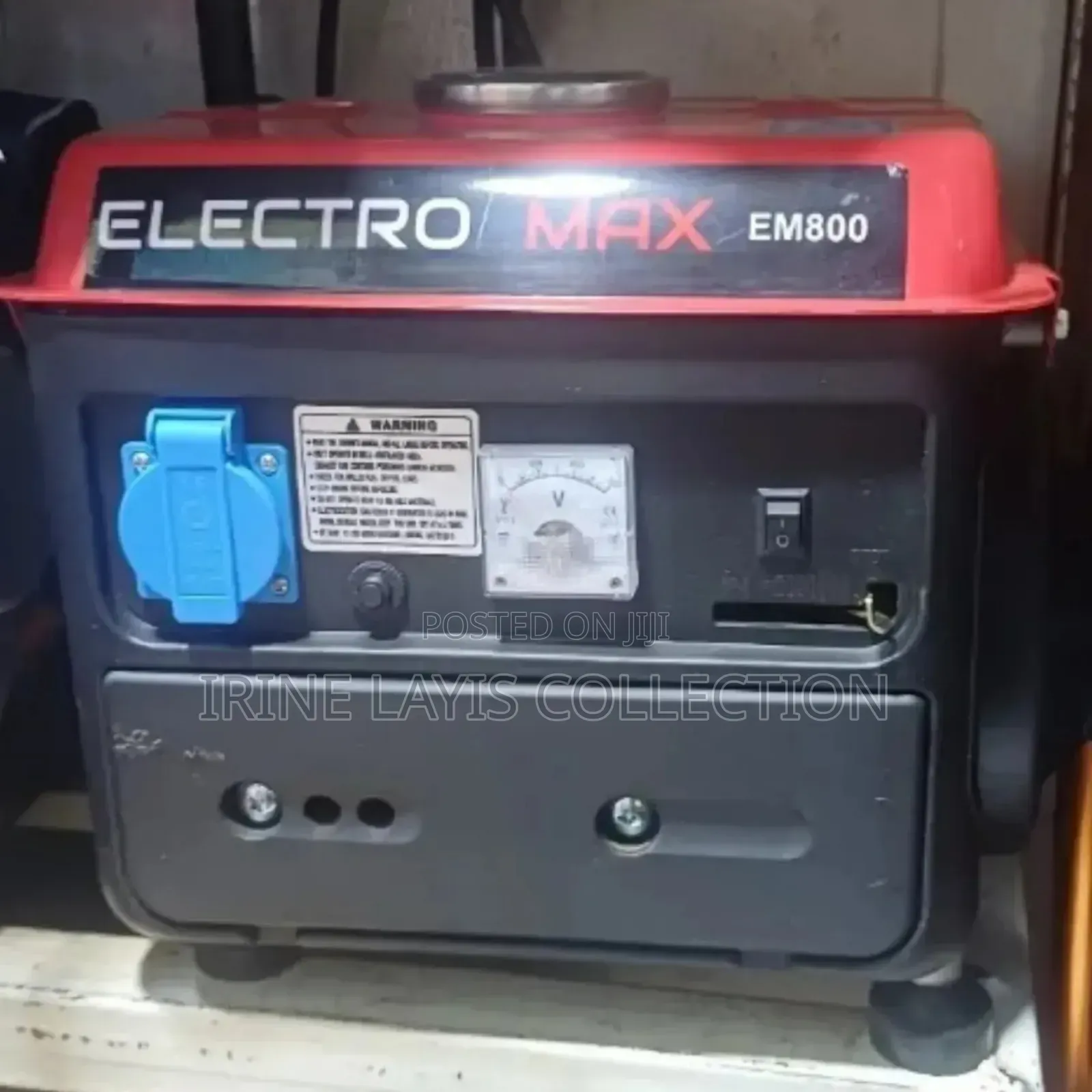 Electromax Portable Saloon Generator.