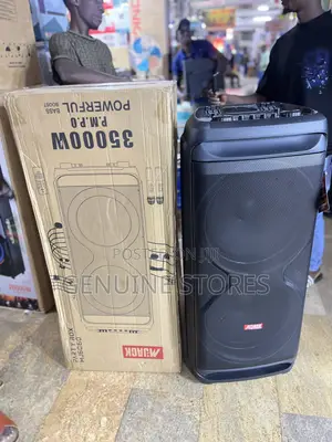 Mjack Rechargeable Speaker With Wireless Microphone ( Biggest Size )
