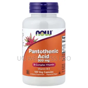 Now Foods, Pantothenic Acid, 500 Mg, 100 Veg Capsules