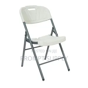 Plastic Foldable Chair With Steelframe for Indoor Outdoor Activities