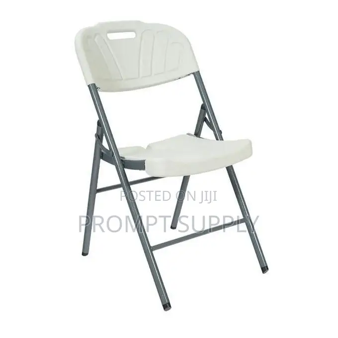 Plastic Foldable Chair With Steelframe for Indoor Outdoor Activities