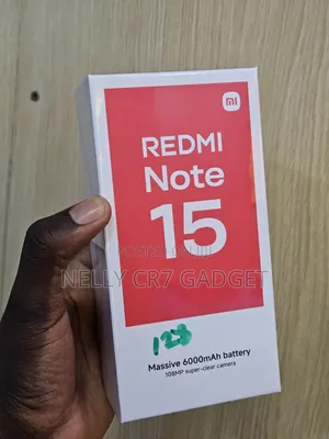New Xiaomi Redmi Note 15 128 GB Black