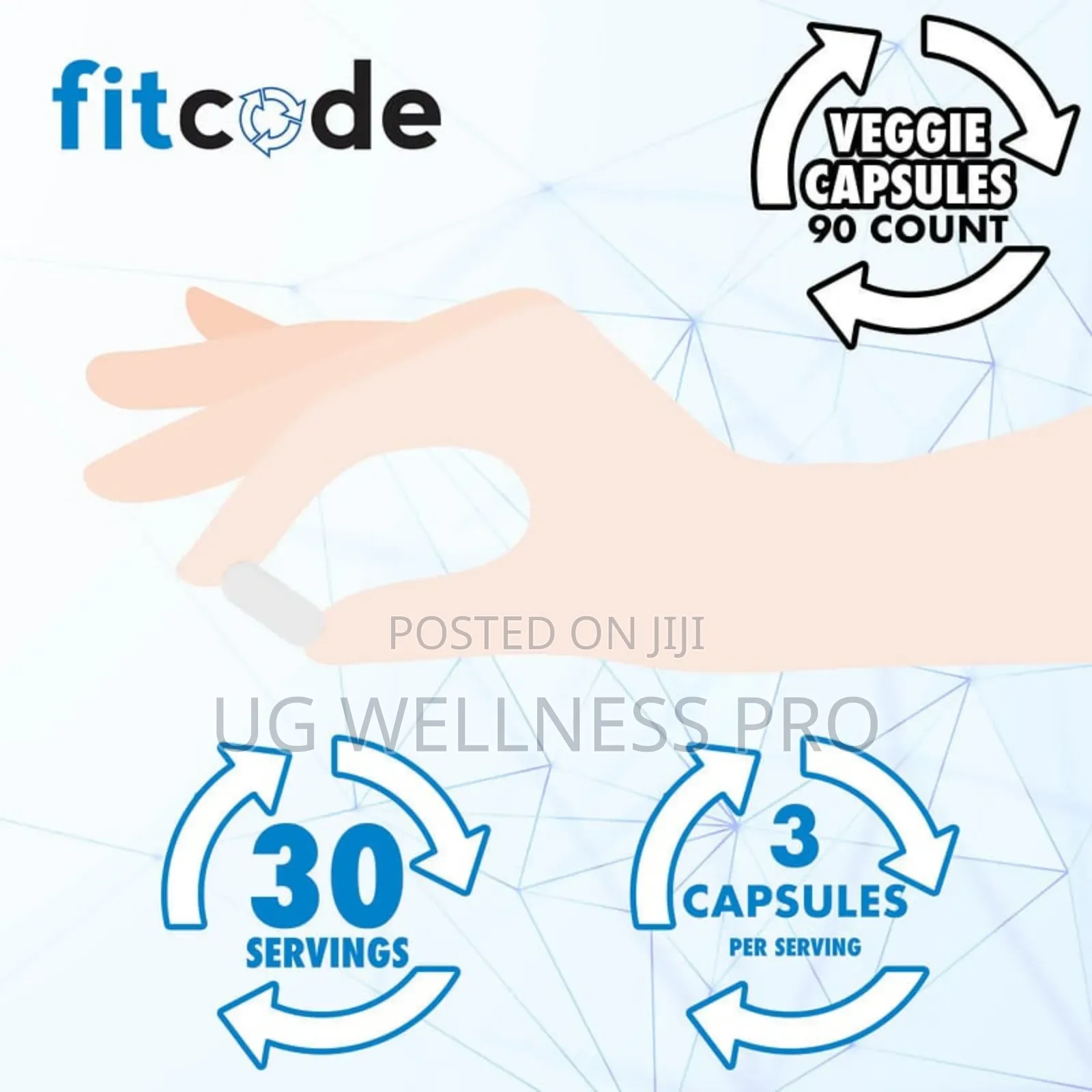 Fitcode, Leancode , 90 Veggie Capsules