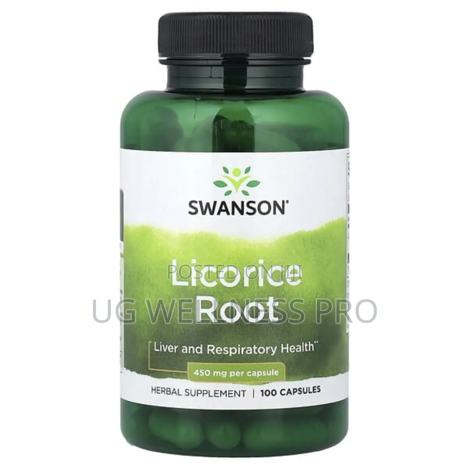 Swanson, Licorice Root, 450 Mg, 100 Capsules