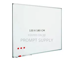 120x180cm Whiteboard With 1 Packet of Markers and Eraser