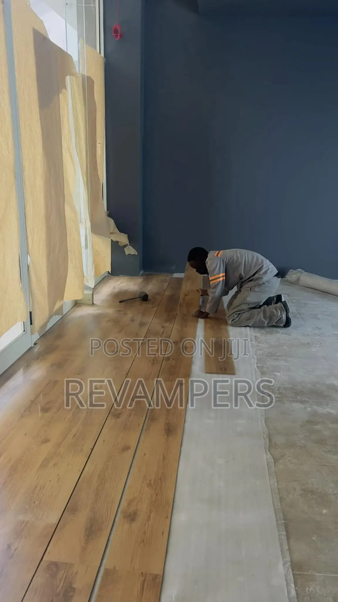 PVC Tile Installation