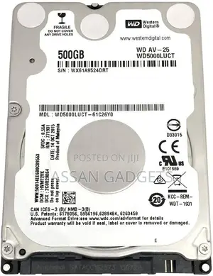500gb Hard Disk for Laptop and External Use