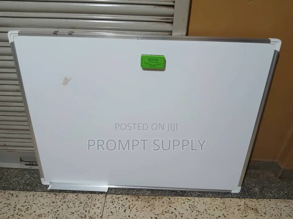 90x120cm Whiteboard With 5 Markers and Eraser