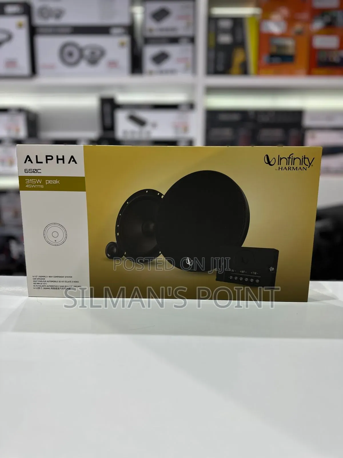 Fresh Release Infinity Alpha 650c 315 Watts