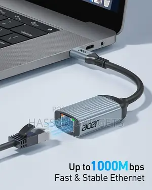 Type C to Ethernet Rj 45 Network Adapter Cable Converter