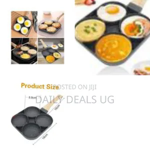 4-Hole Non-Stick Frying Pan