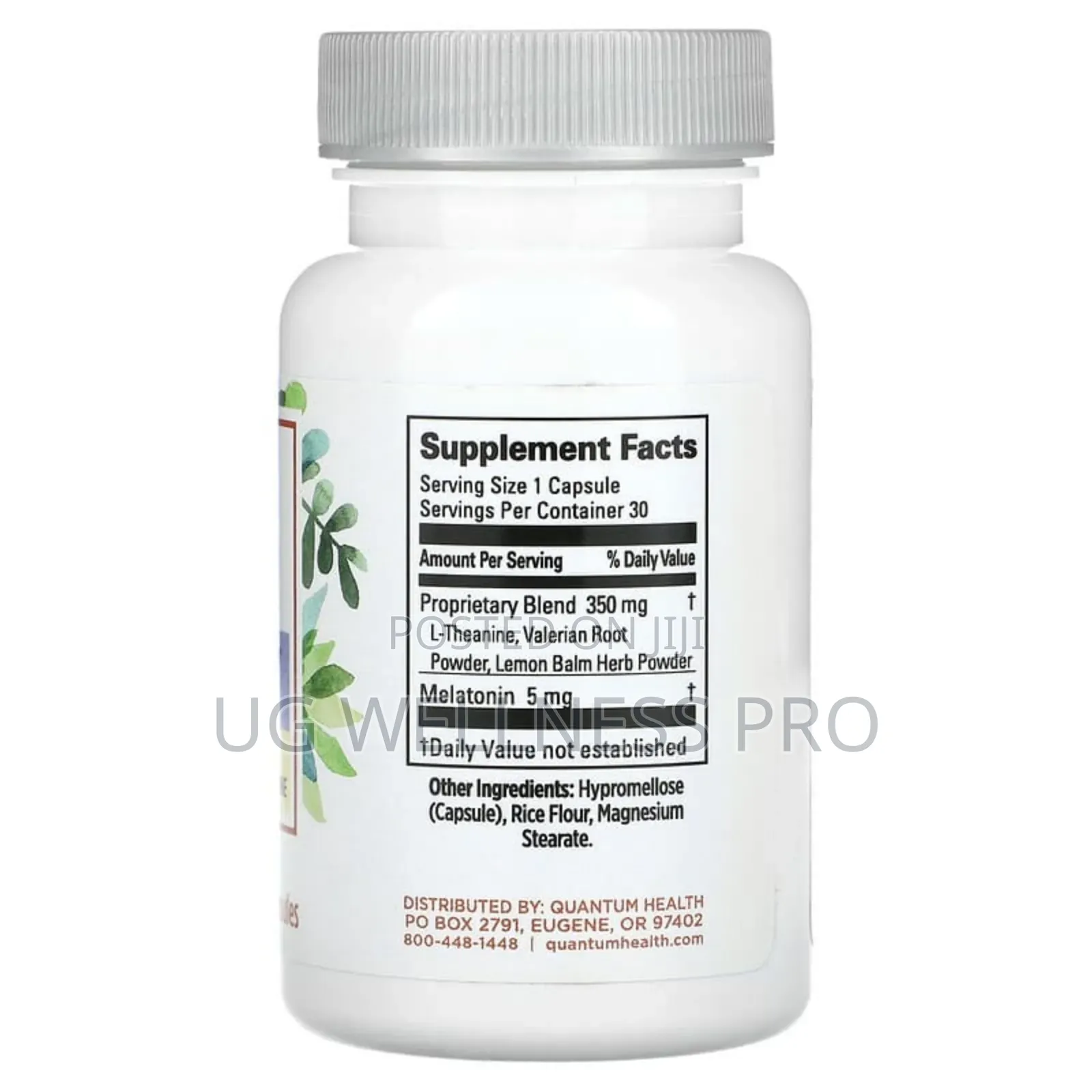 Quantum Health, Sleep, Melatonin, 30 Capsules