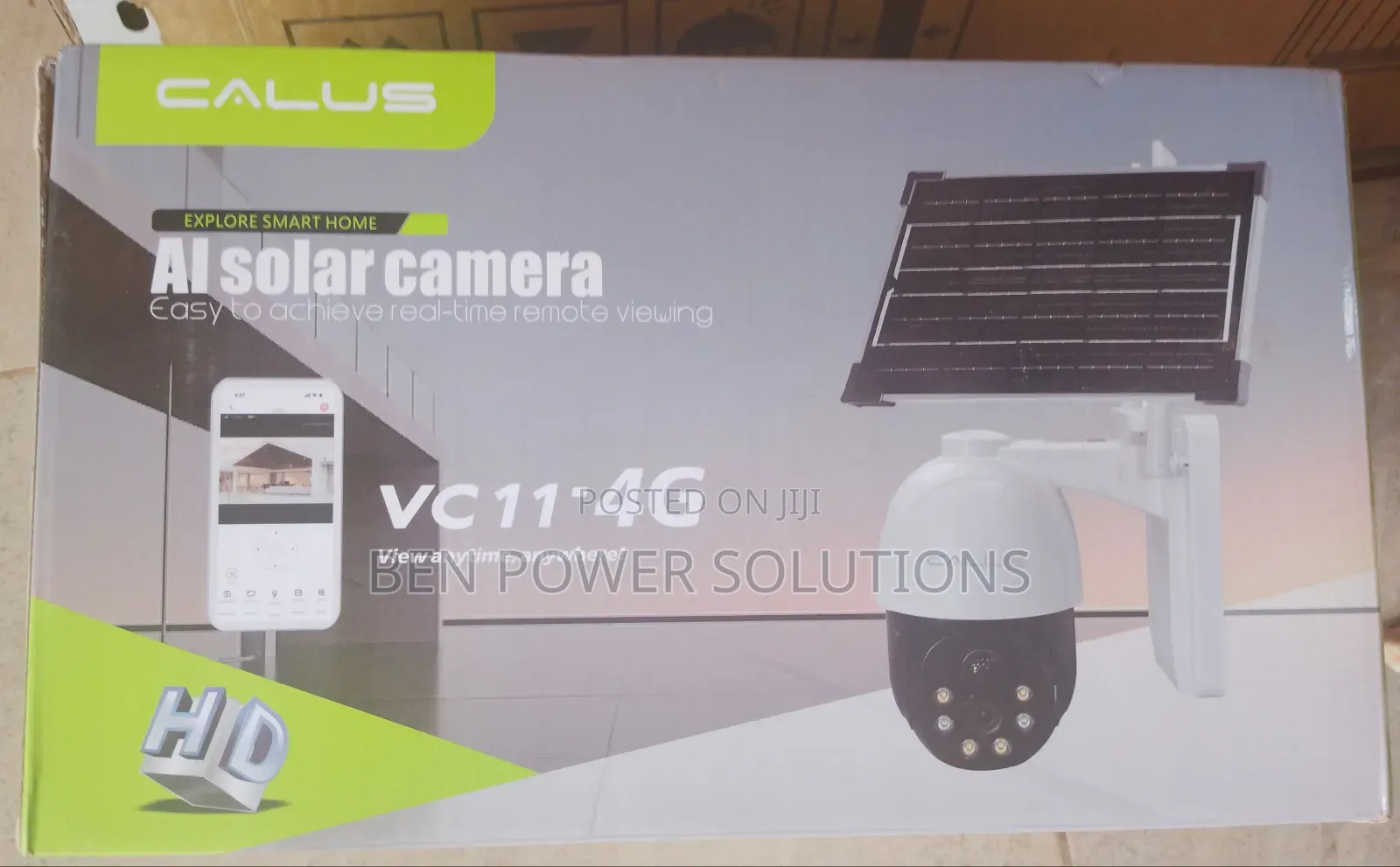Ai 4g Solar Powered Camera