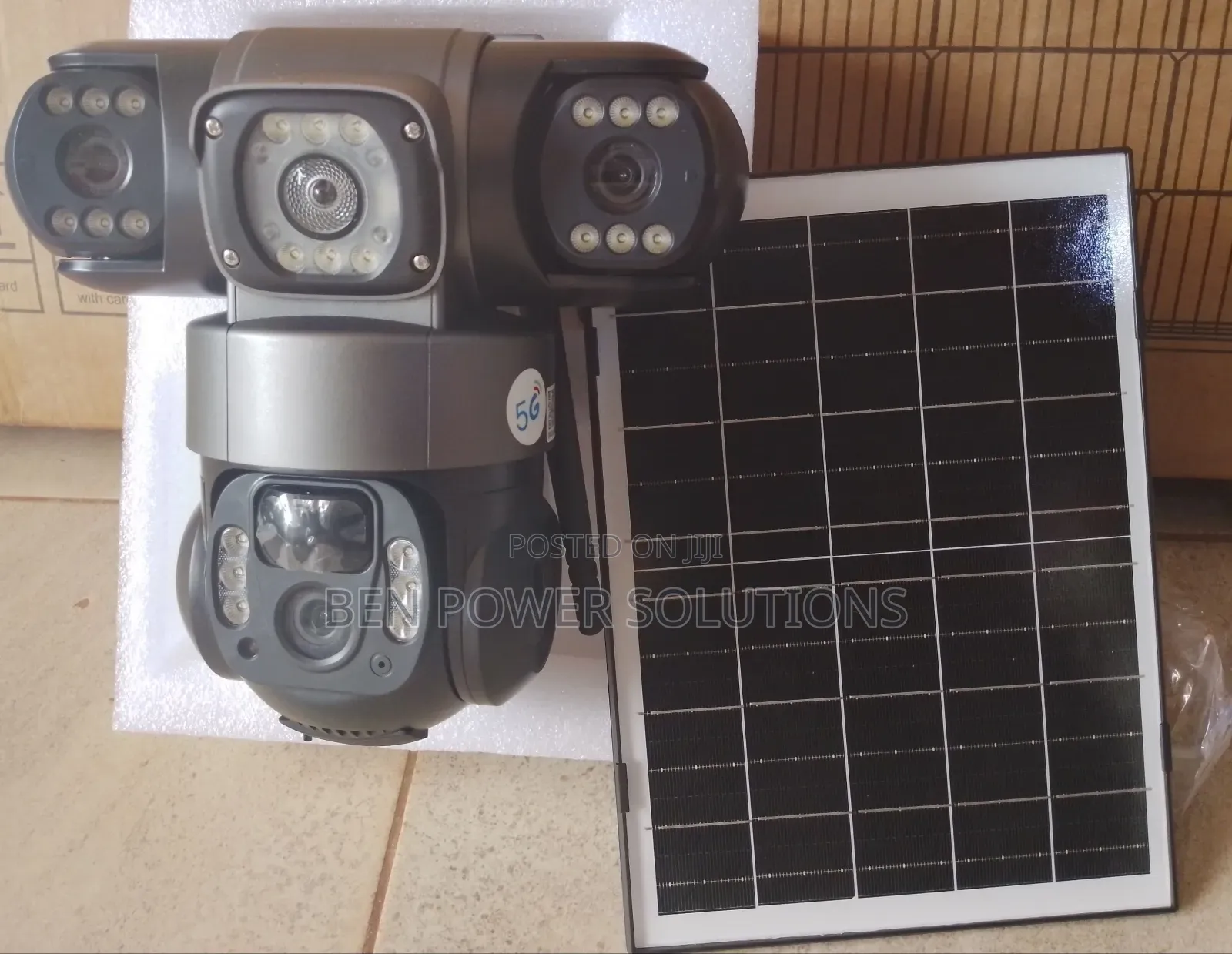 Smart Net Solar Powered Camera