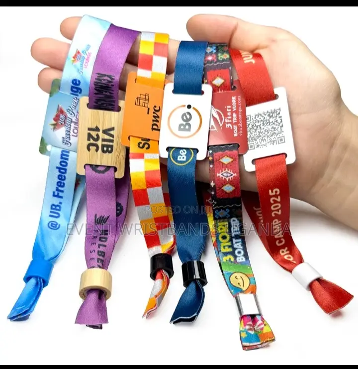 Qr Code, Scannble Events Wristbands