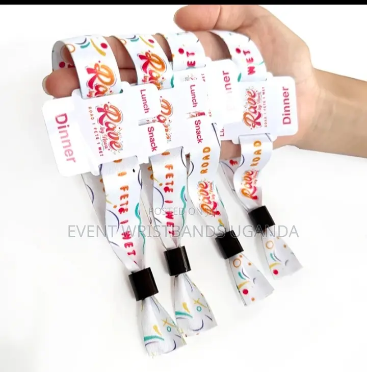 Fablic and Plate Wristbands