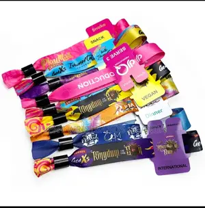 Fablic and Plate Wristbands
