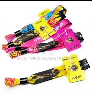 Fablic and Plate Wristbands