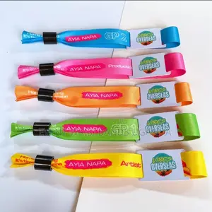 Fablic and Plate Wristbands
