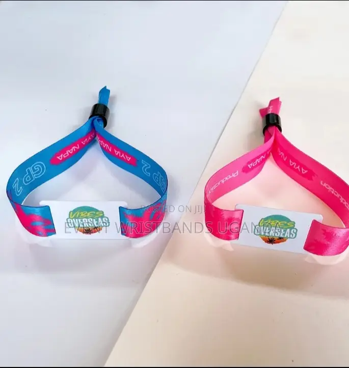 Fablic and Plate Wristbands