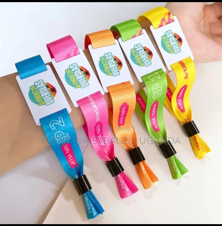 Fablic and Plate Wristbands