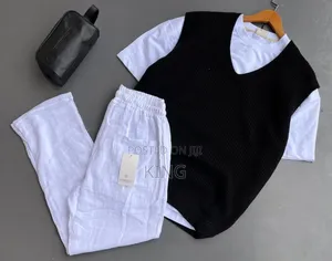 Half Sweater, Linen Pants Combo. All Colours