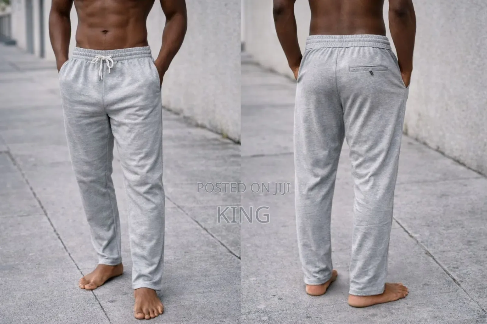 Light Grey Sweatpants.