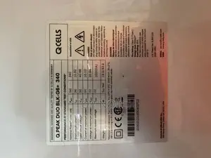 340 Watts Monocrystaline Solar Panel