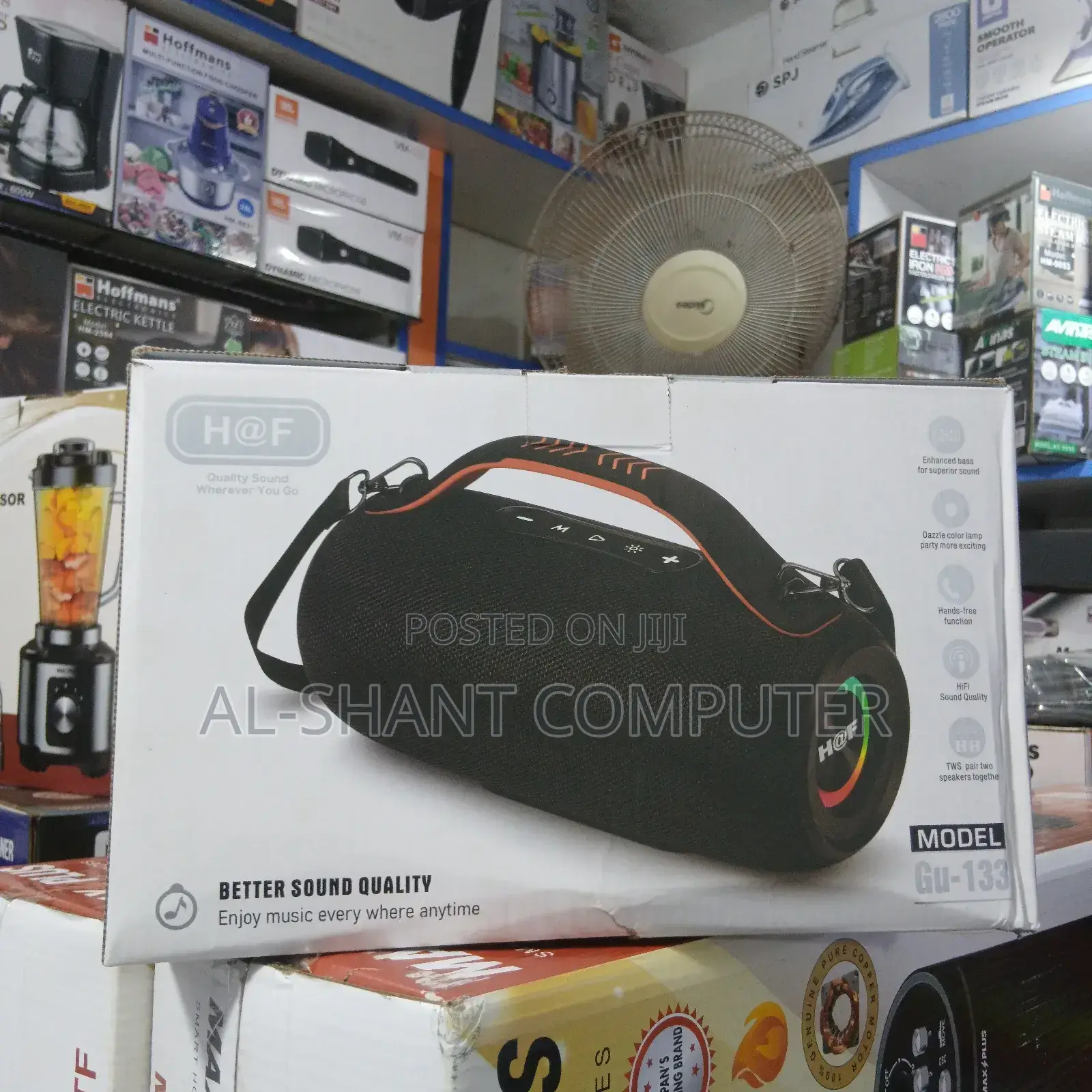 H at F Wireless Bluetooth Speaker