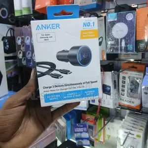 Anker 167 5w Car Charger/Triple Port Car Charger