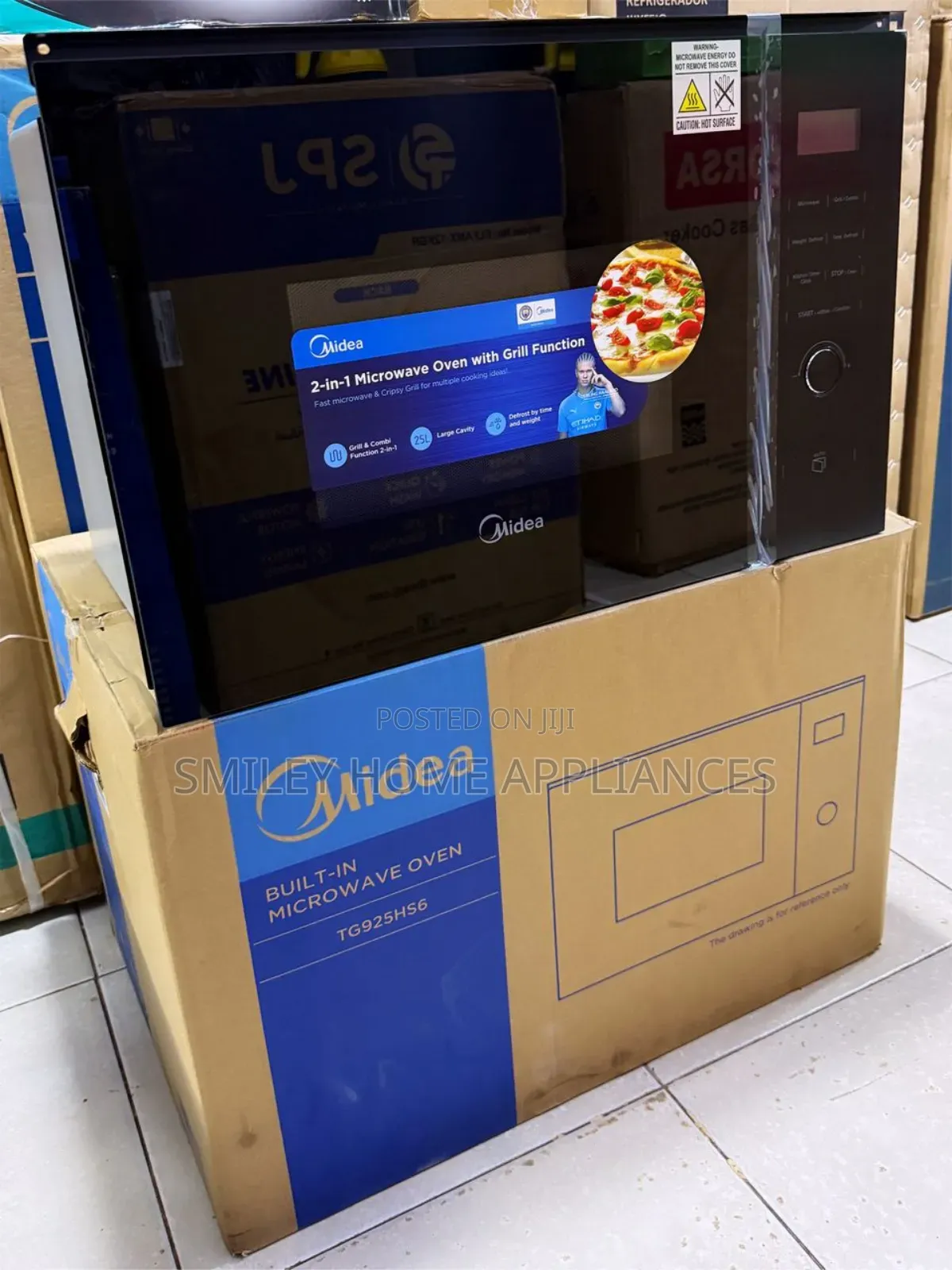 25ltrs Midea Digital Black Built in Microwave at 20% Discounted Price