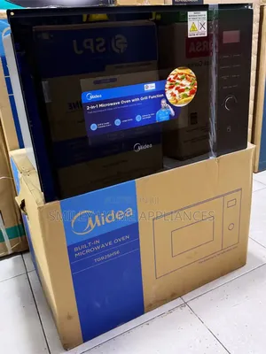 25ltrs Midea Digital Black Built in Microwave at 20% Discounted Price