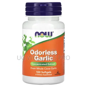 Odorless Garlic Concentrated Extract, 100 Softgels (25 Mg Per Softgel)